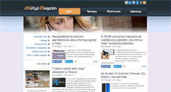 Desktop Screenshot of gsm-magazin.hu